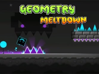 Geometry Dash Meltdown Game Cover