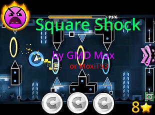 Geometry Dash Square Shock